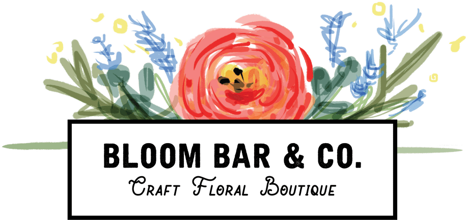 Bloom Bar Floral Boutique Logo PNG