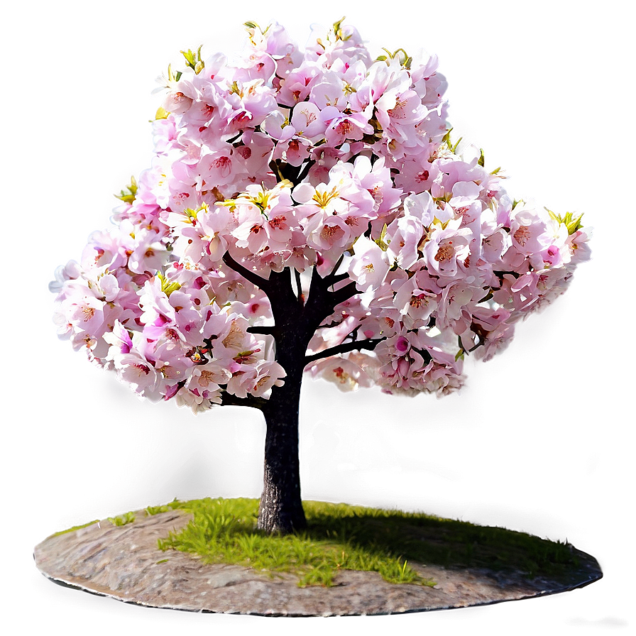 Blooming Cherry Tree Png Jld38 PNG