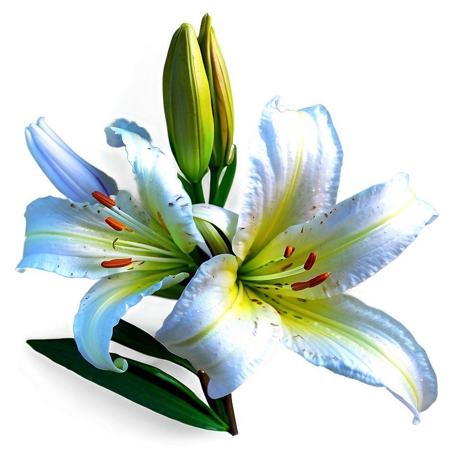Blooming Lily Flower Png 92 PNG