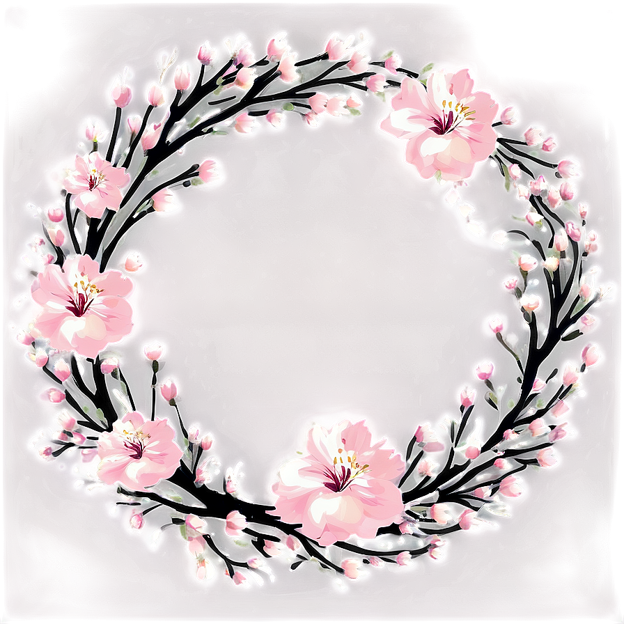 Blossom Circle Png Kmo PNG