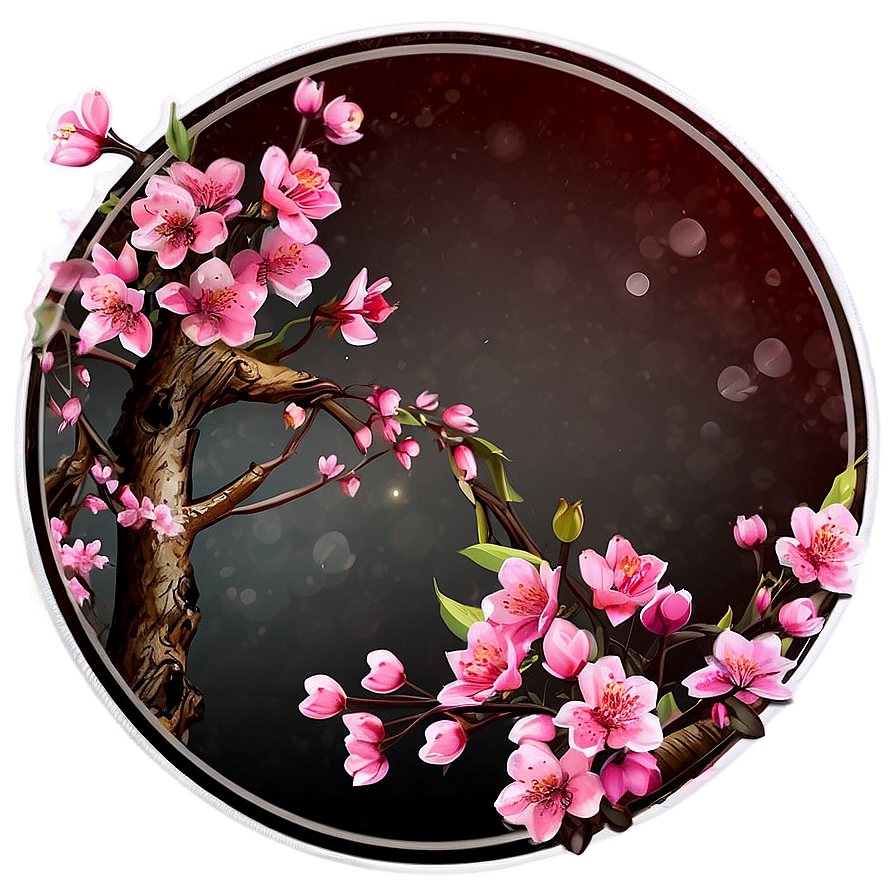 Blossom Sticker Graphic Png Nwa PNG
