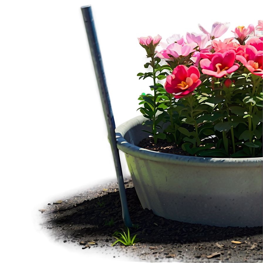 Blossoming Flower Bed Png 60 PNG