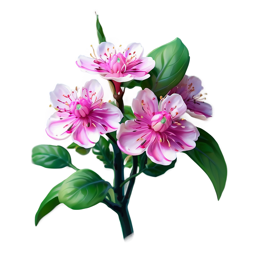 Blossoming Flower Bush Png 06122024 PNG