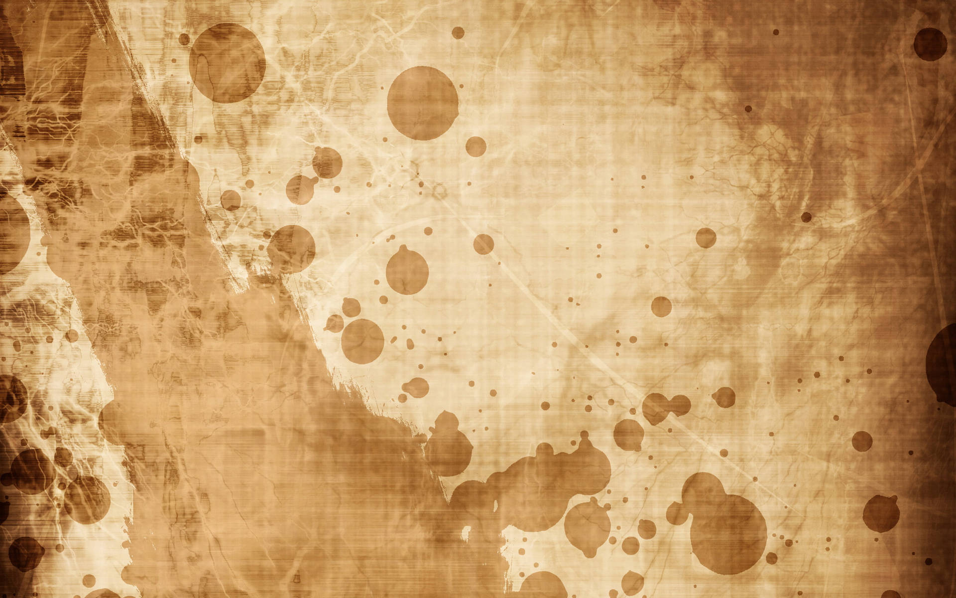 Blotted Old Paper Backdrop Wallpaper