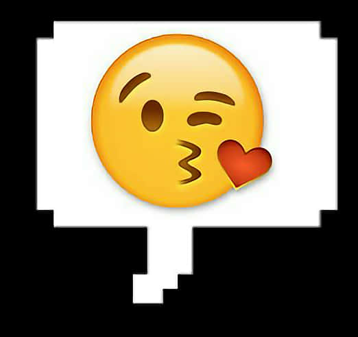Blowing_ Kiss_ Emoji_ Tumblr_ Style PNG