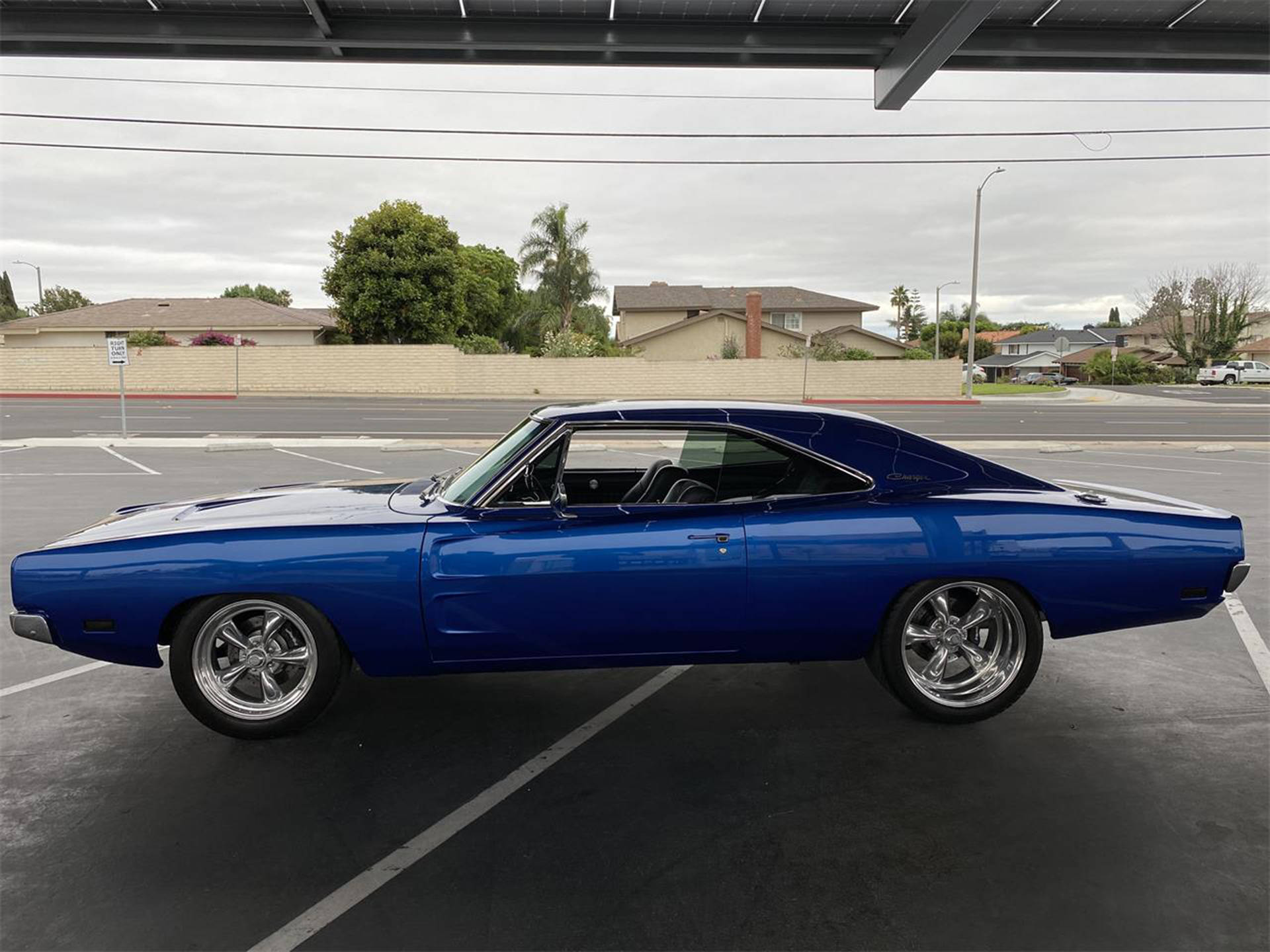 Blue 1969 Dodge Charger