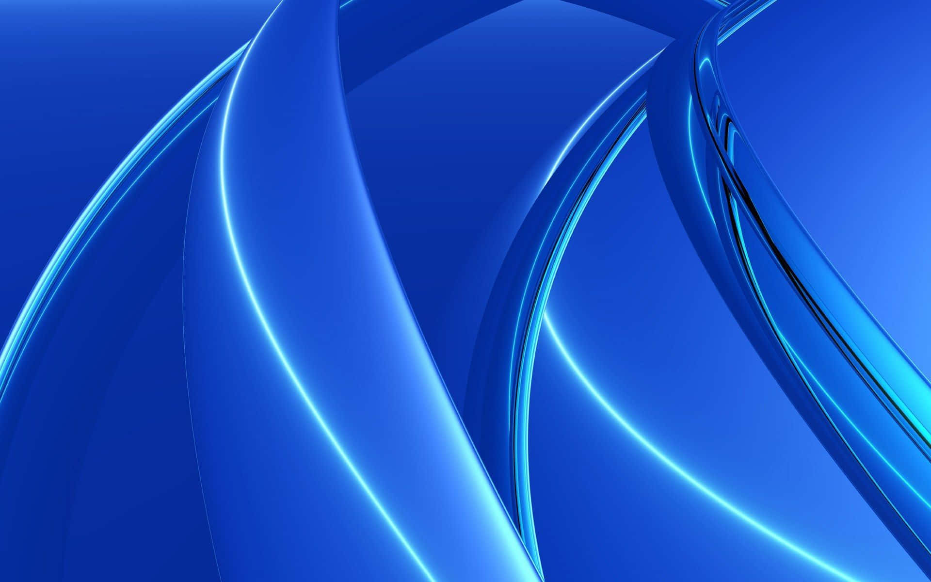 Bright Blue Abstract Artistic Background