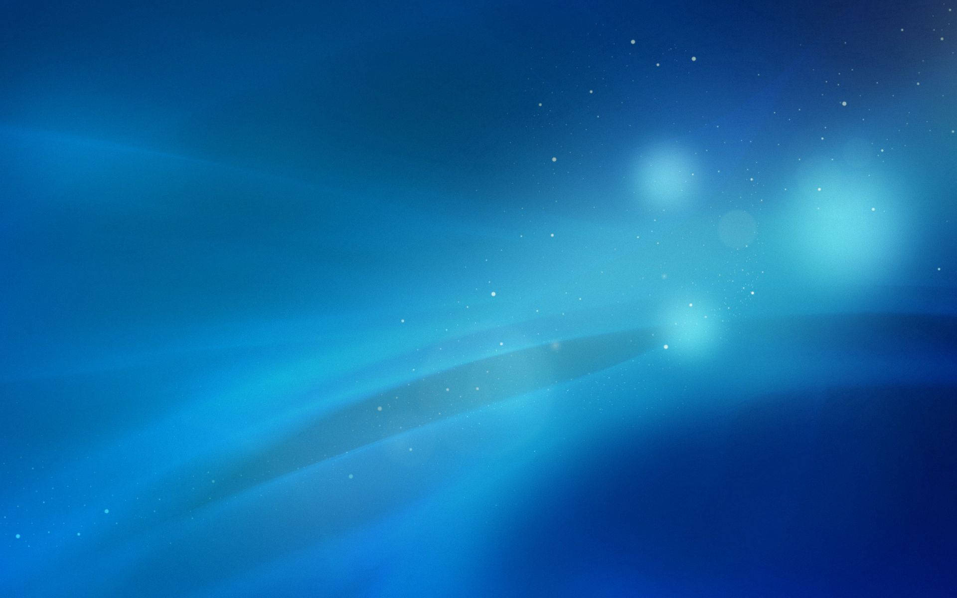 Illuminated Blue Abstract Blur Wallpaper