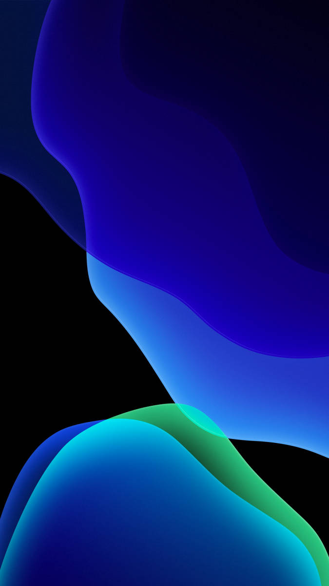 Blue Abstract Iphone 11 Cover Background