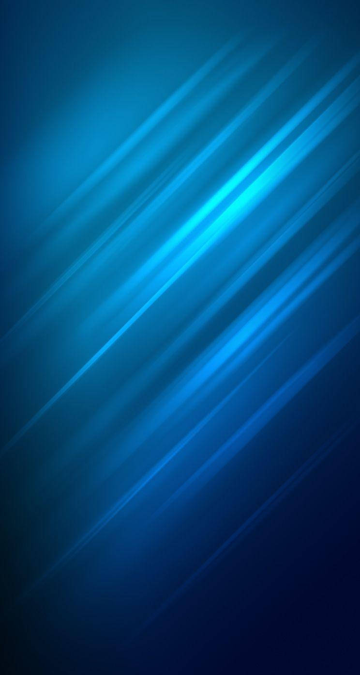 Blå abstrakt bevægelse iPhone SE tapet Wallpaper