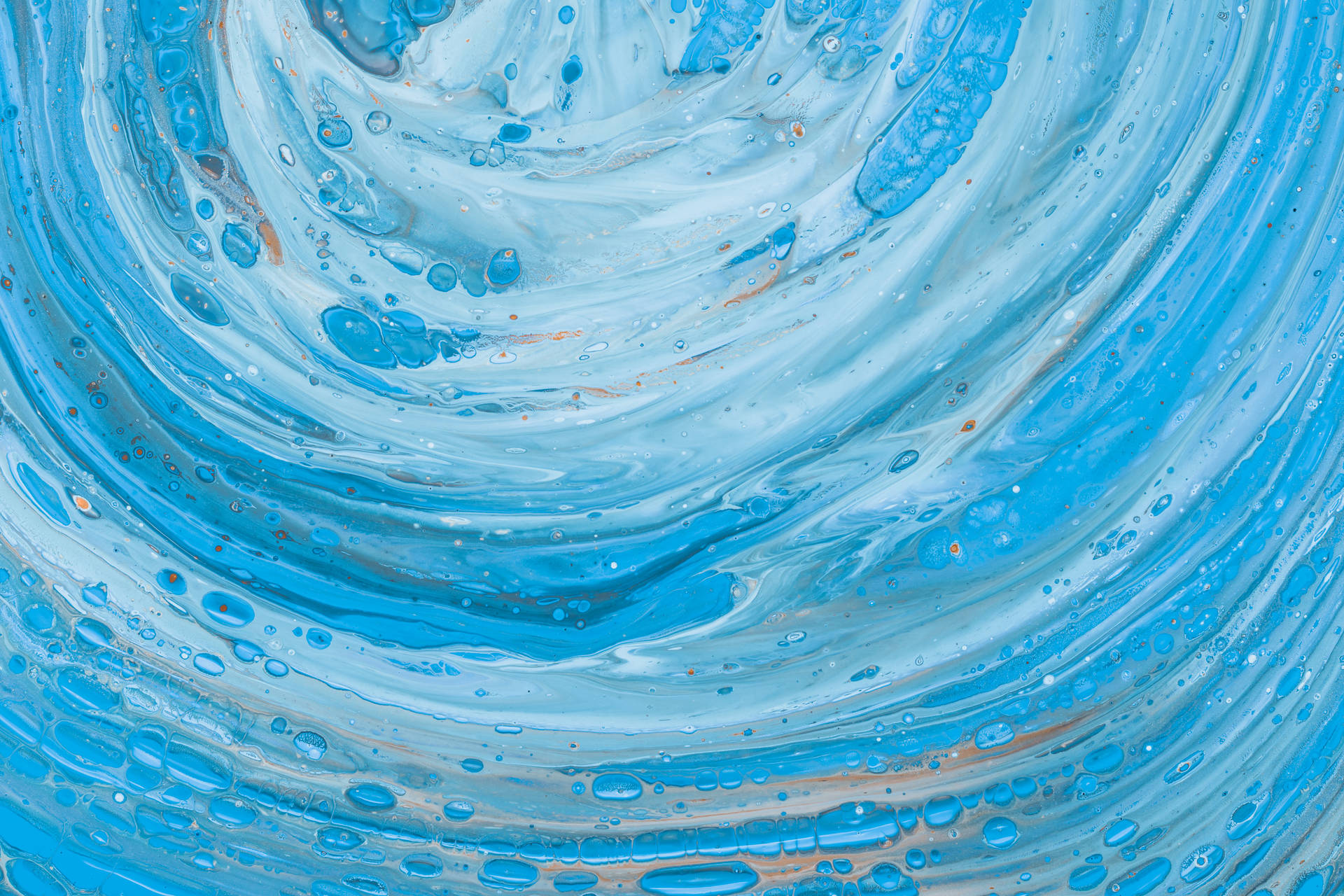 Blue Abstract Water Whirlpool Picture