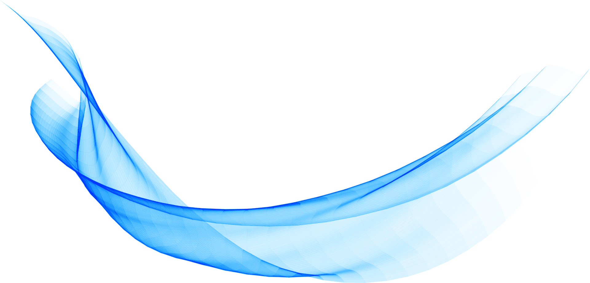 Blue Abstract Wave Background PNG