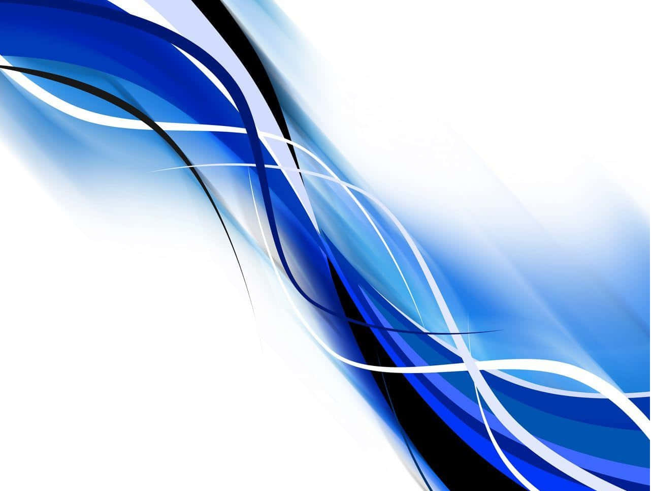 Blue_ Abstract_ Wave_ Design Wallpaper