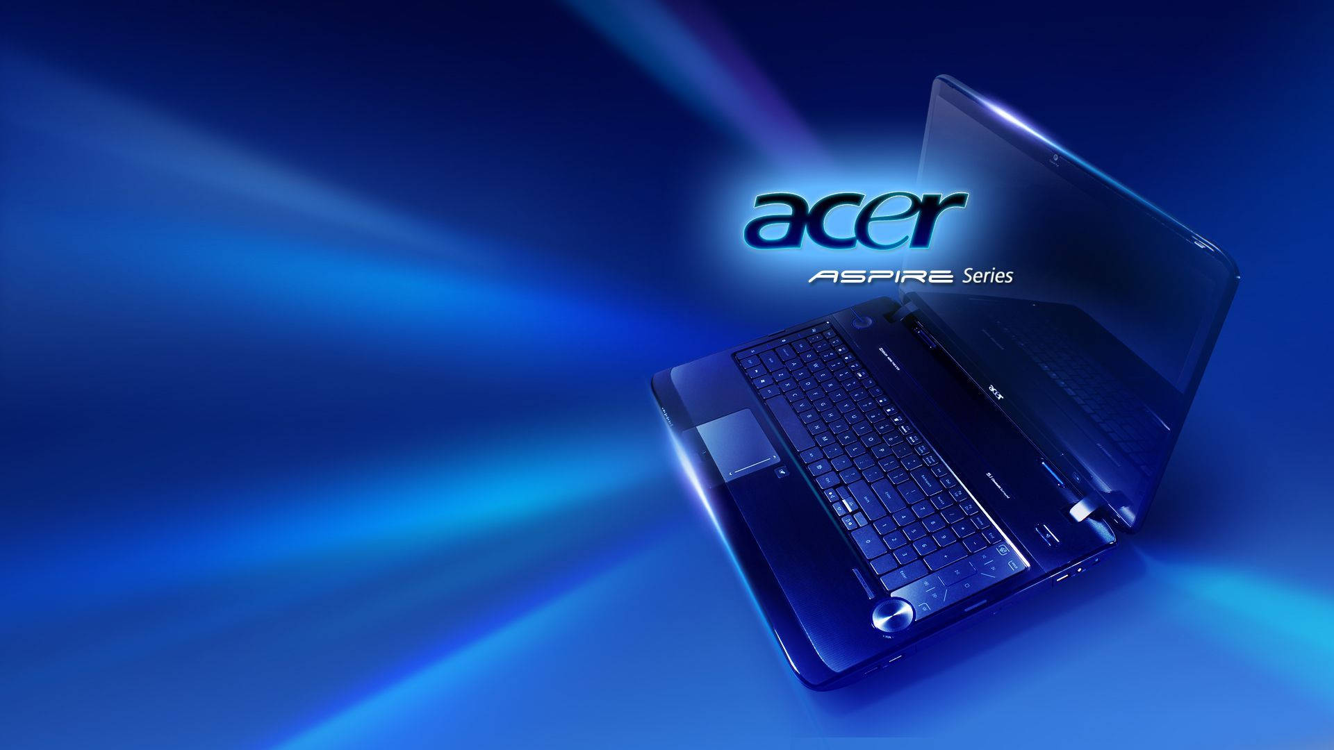 Blue Acer Aspire Series Laptop Wallpaper