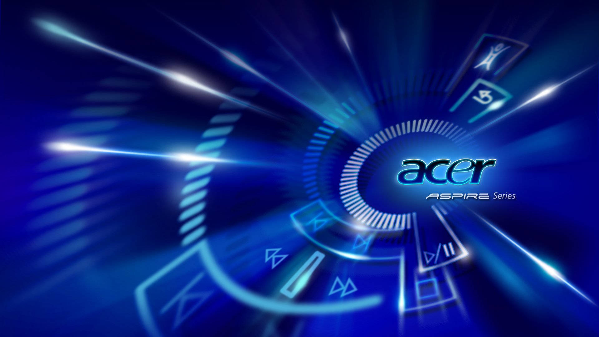 Blue Acer Aspire Series Logo Wallpaper