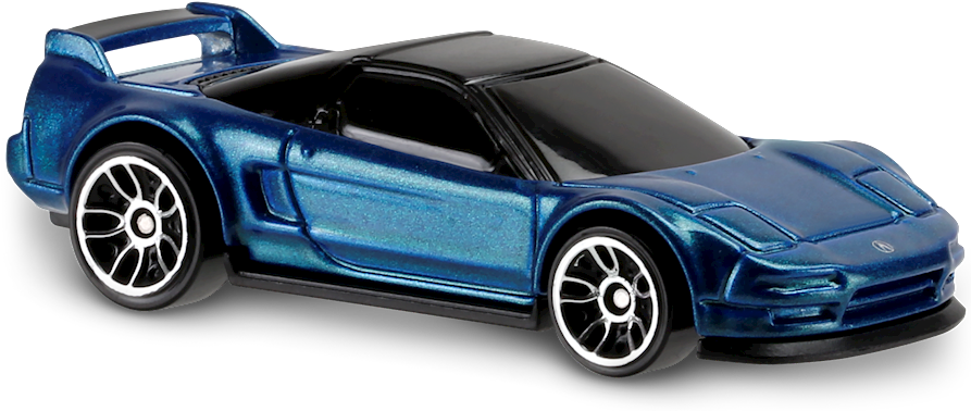 Blue Acura N S X Toy Car Model PNG