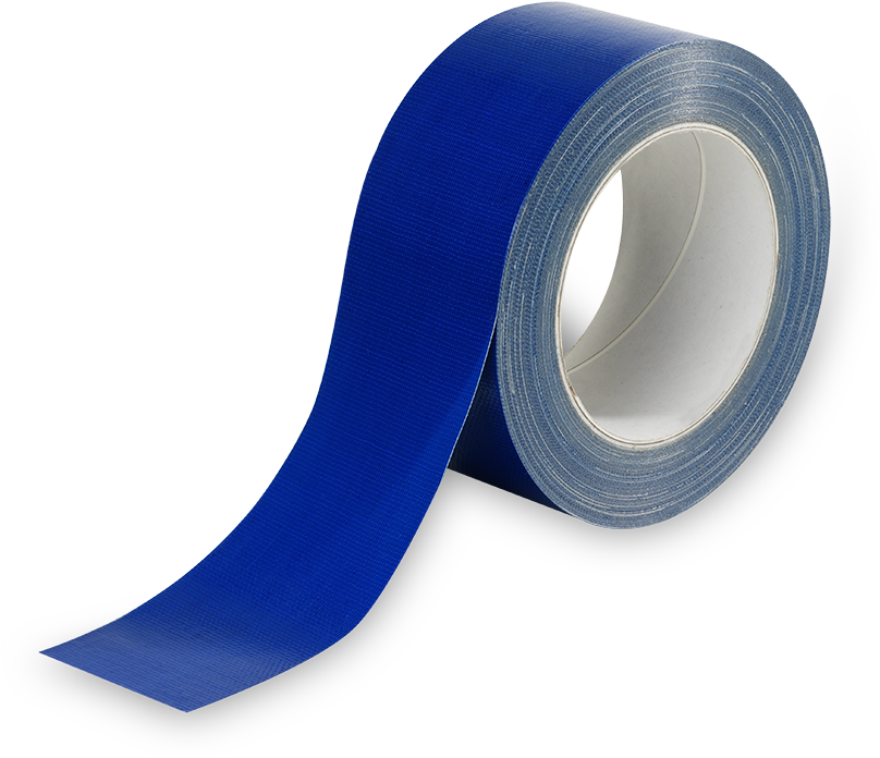 Blue Adhesive Tape Roll PNG