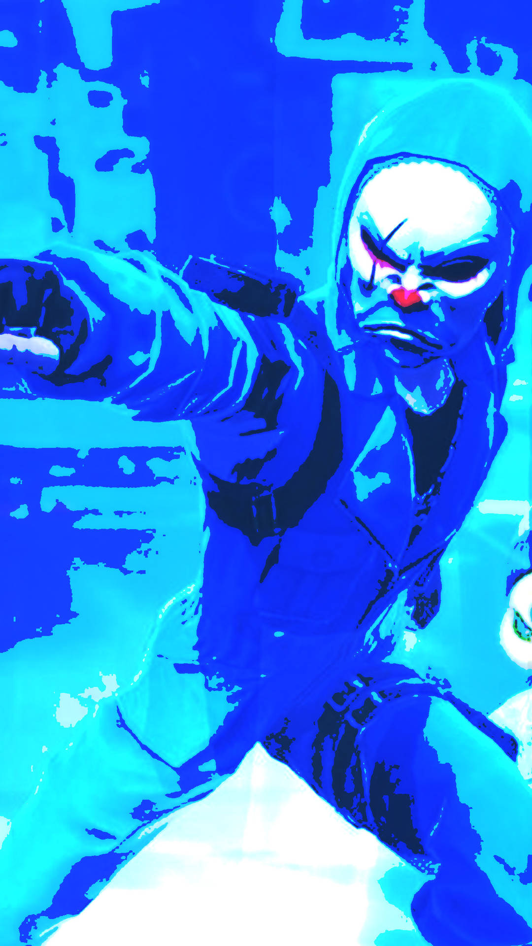 Estéticaazul Colección Criminal Azul Personaje Fondo de pantalla