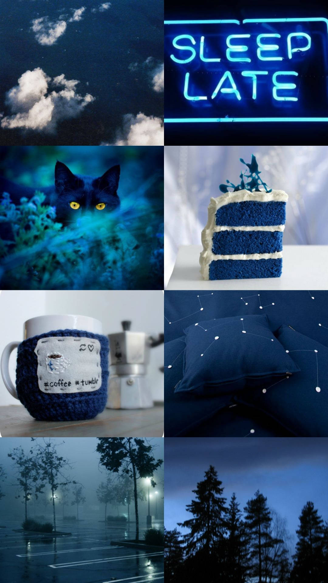 Unalaptop Sencilla Con Una Estética Azul Y Blanca, Perfecta Para Tu Cuenta De Tumblr. Fondo de pantalla