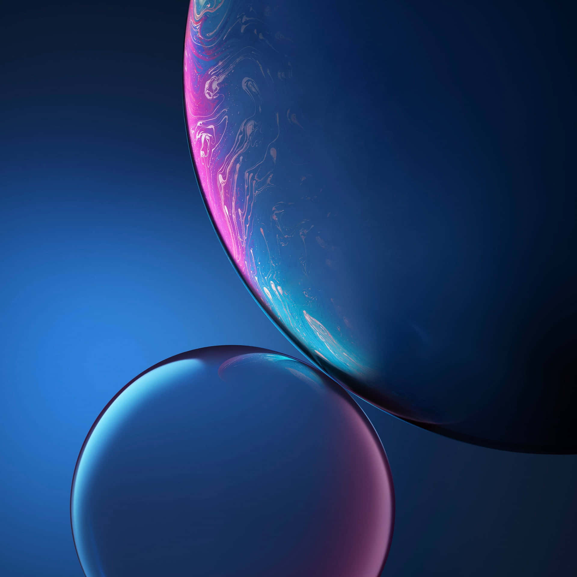 "Vibrant and Rich Blue Amoled" Wallpaper
