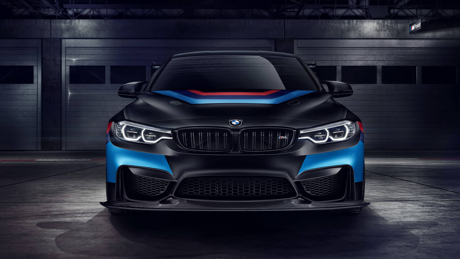 Blue And Black BMW M Wallpaper