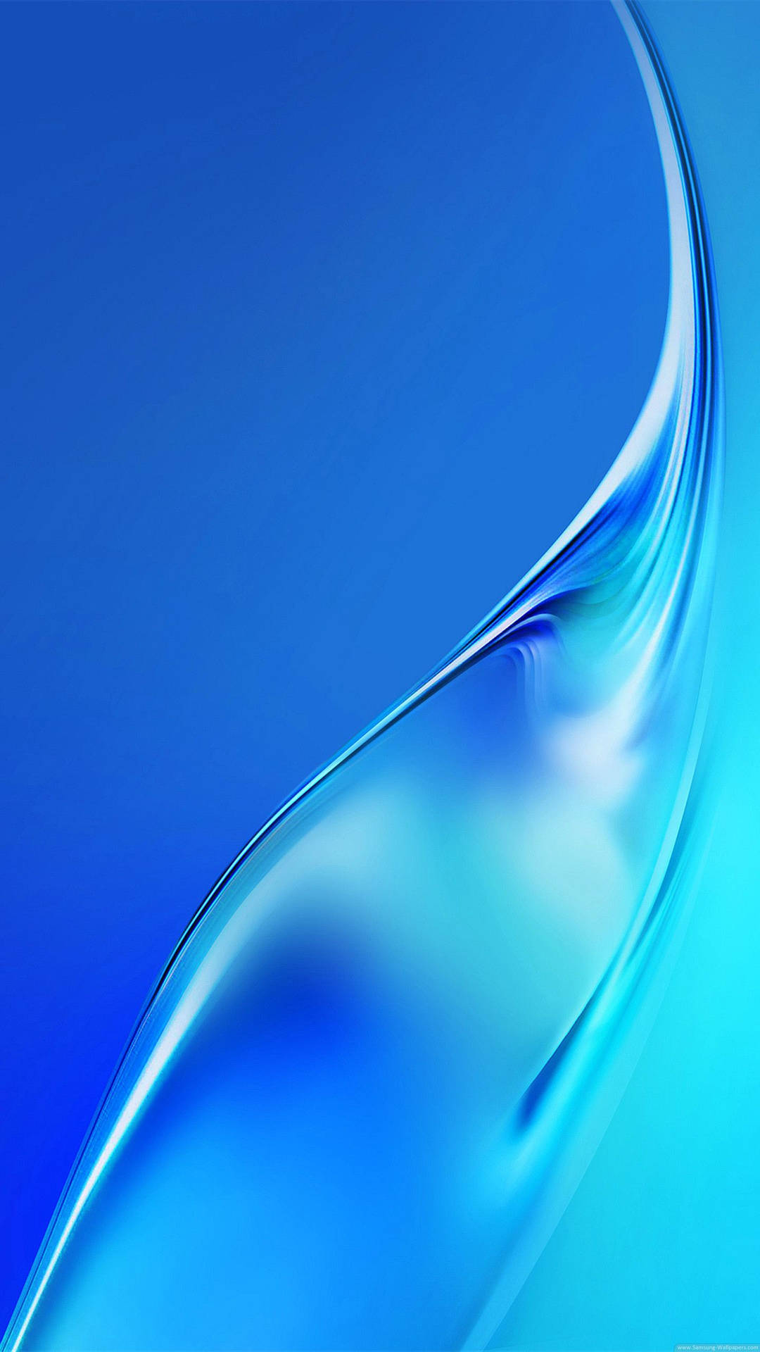 Blue And Cyan Abstract Samsung Wallpaper