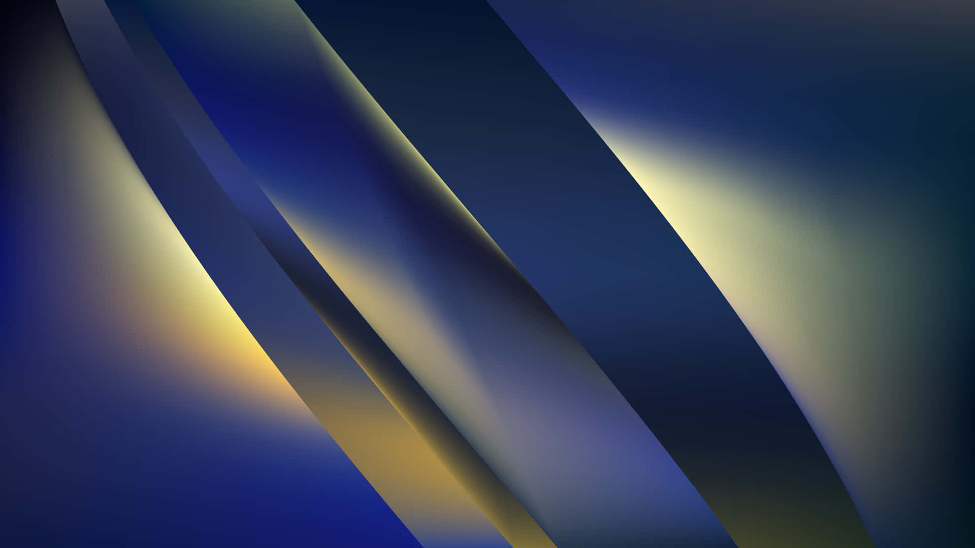 Majestic Blue and Gold Background