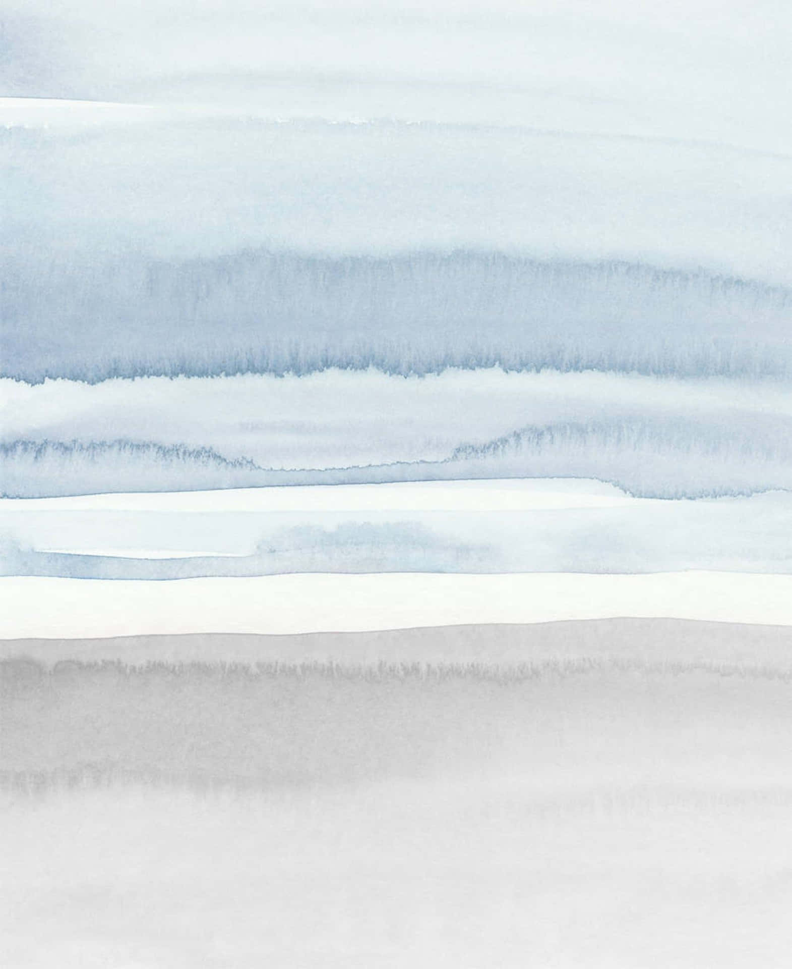 Shades of Blue and Gray combine in a masterful landscape Wallpaper