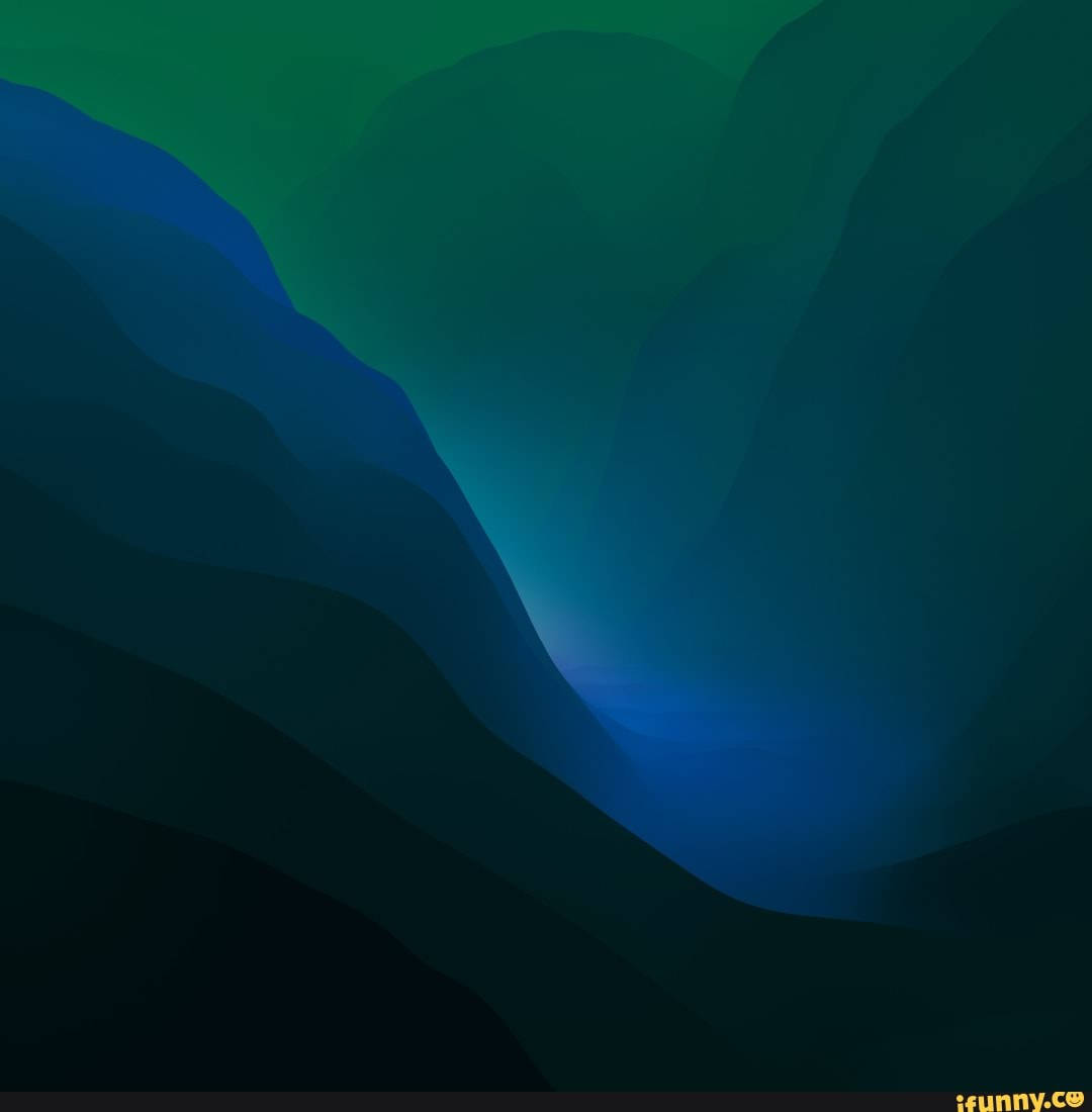 Blue And Green MacOs Monterey Wallpaper