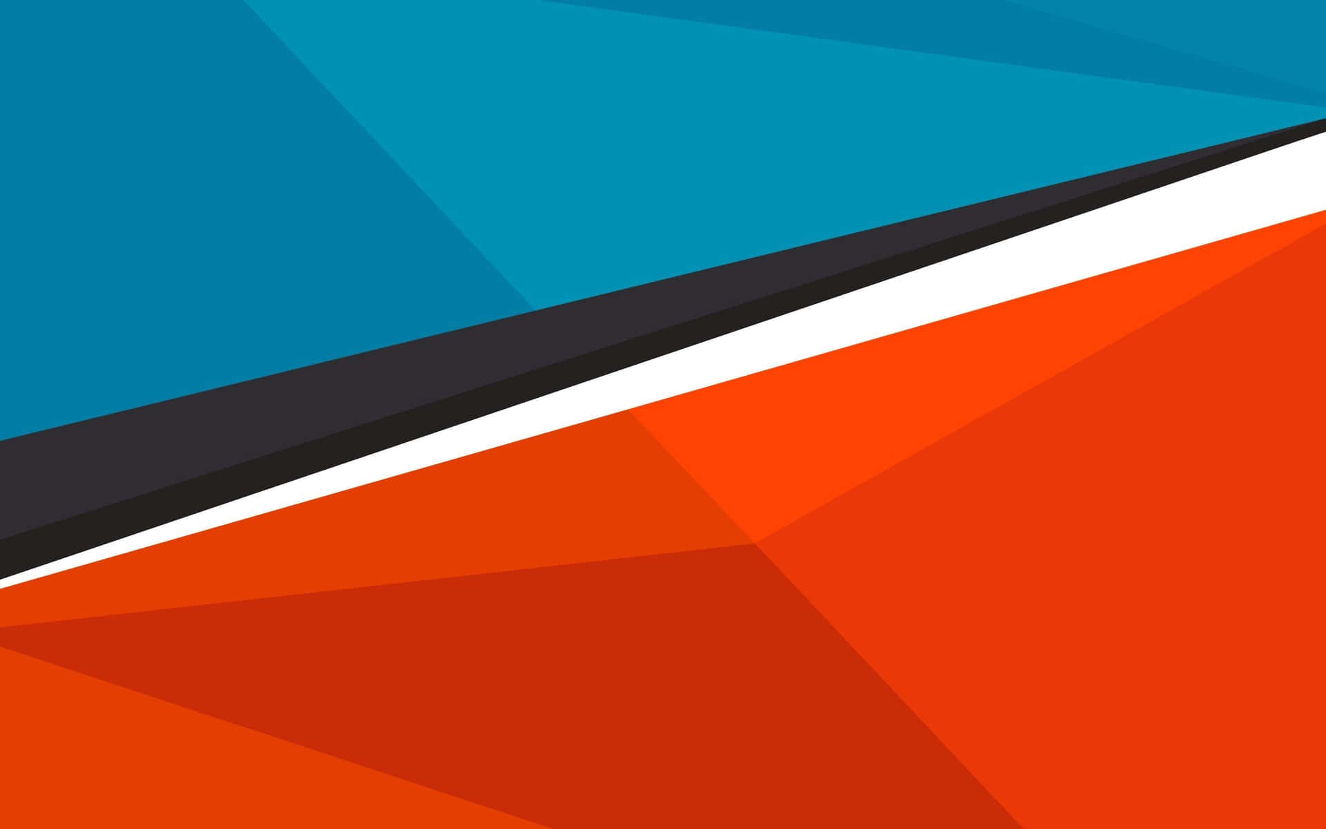 Bold blue and orange abstract background