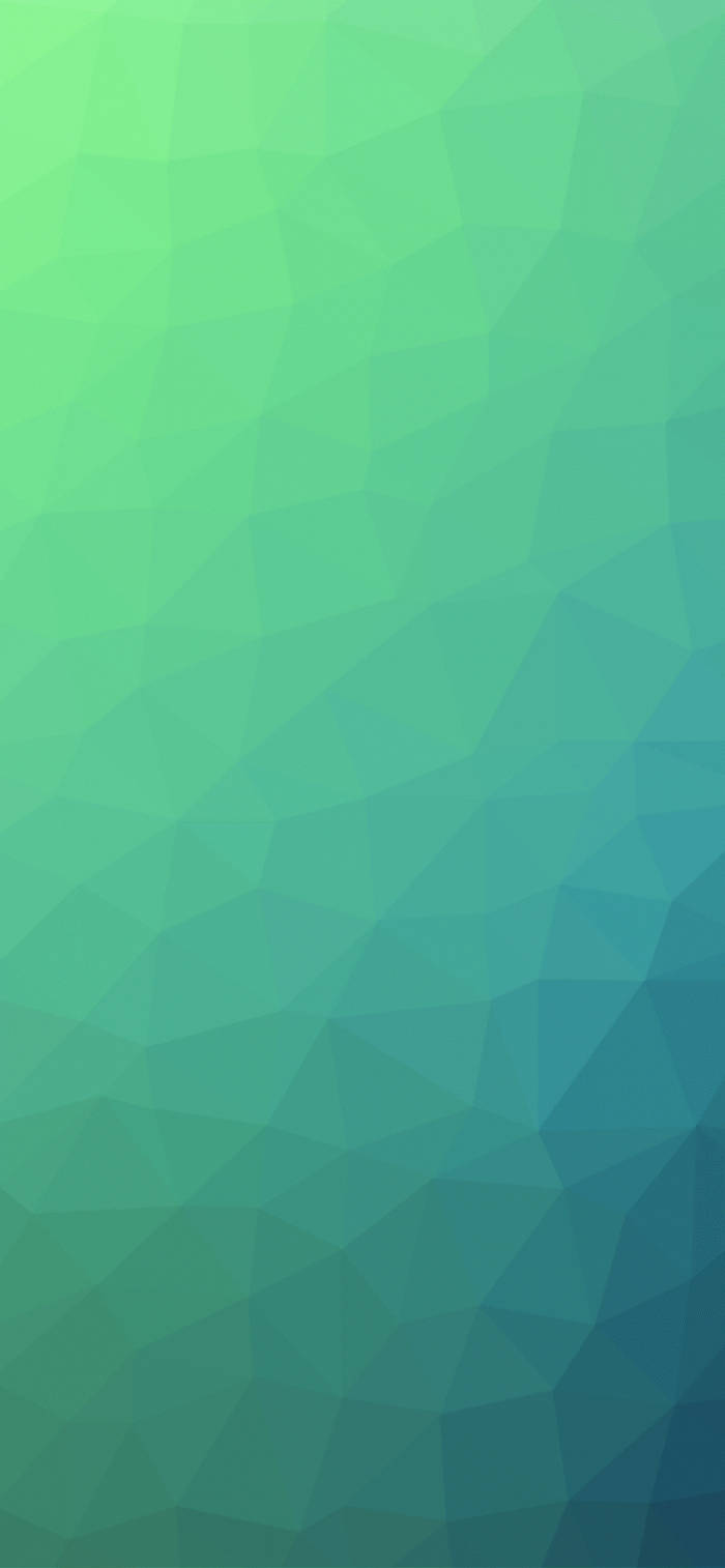 Blue And Pastel Green Aesthetic Gradient Wallpaper