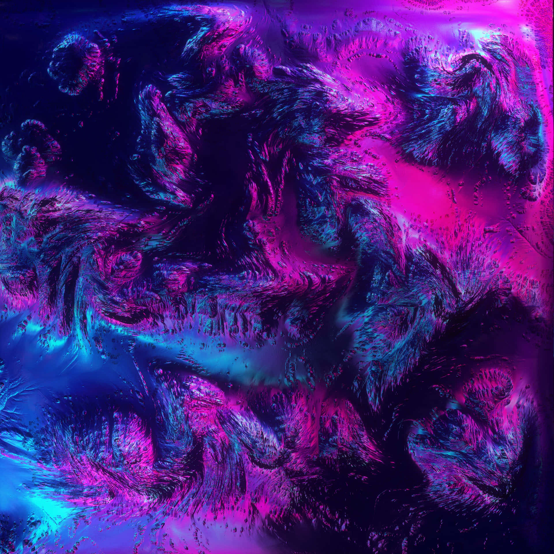 Pinturaestética Neón En Azul Y Rosa. Fondo de pantalla