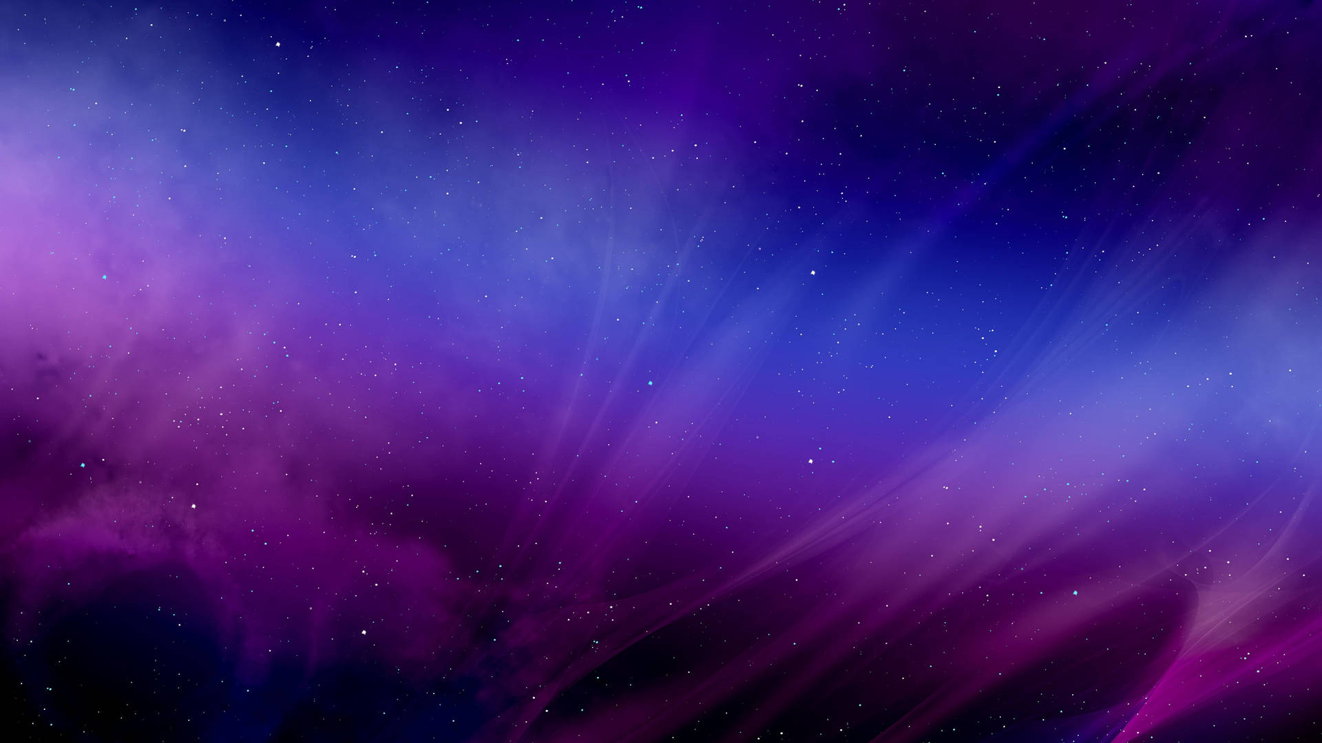 Blue And Purple Galaxy Colors Wallpaper