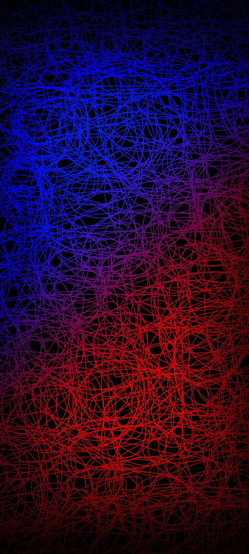 Blue And Red Scribbles Background