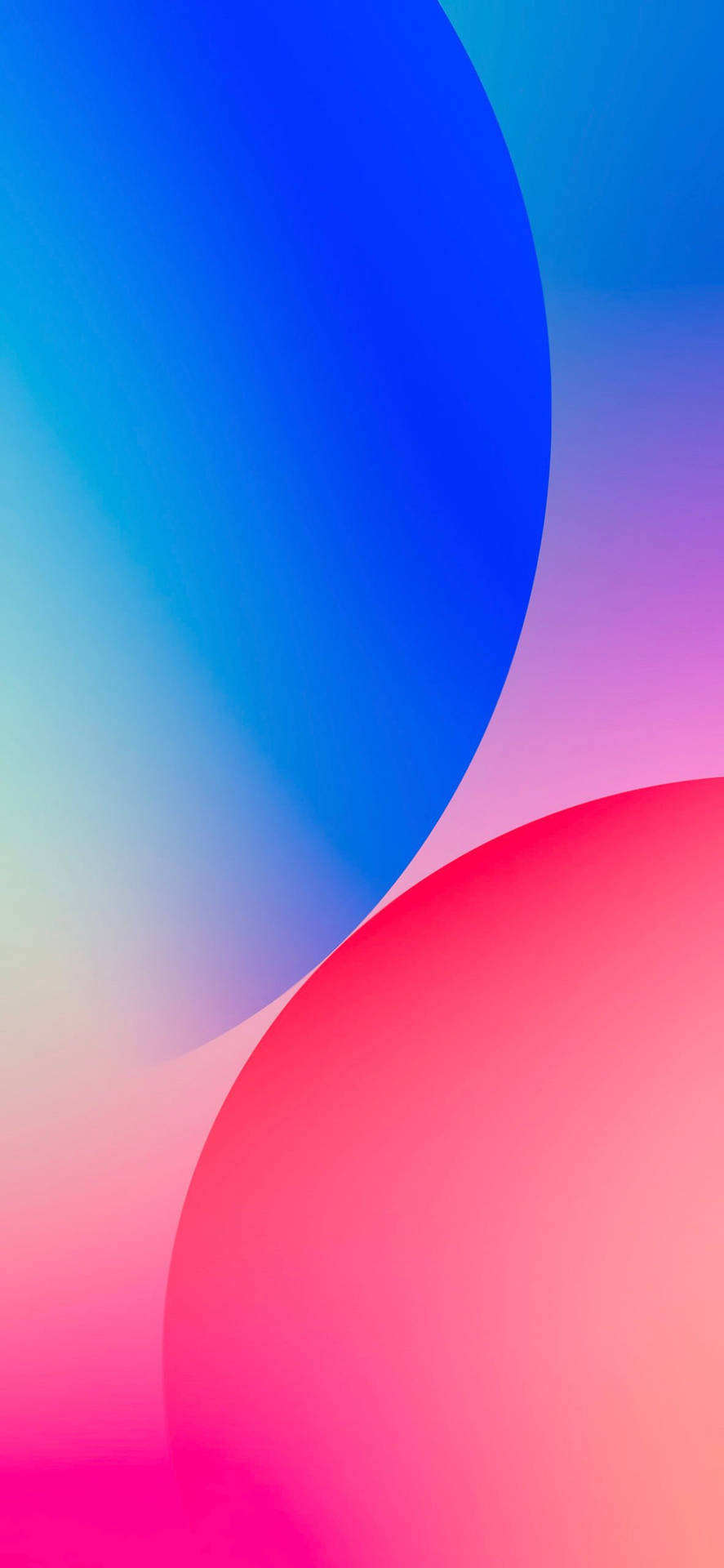 Blue And Red Bubbles Ios 16