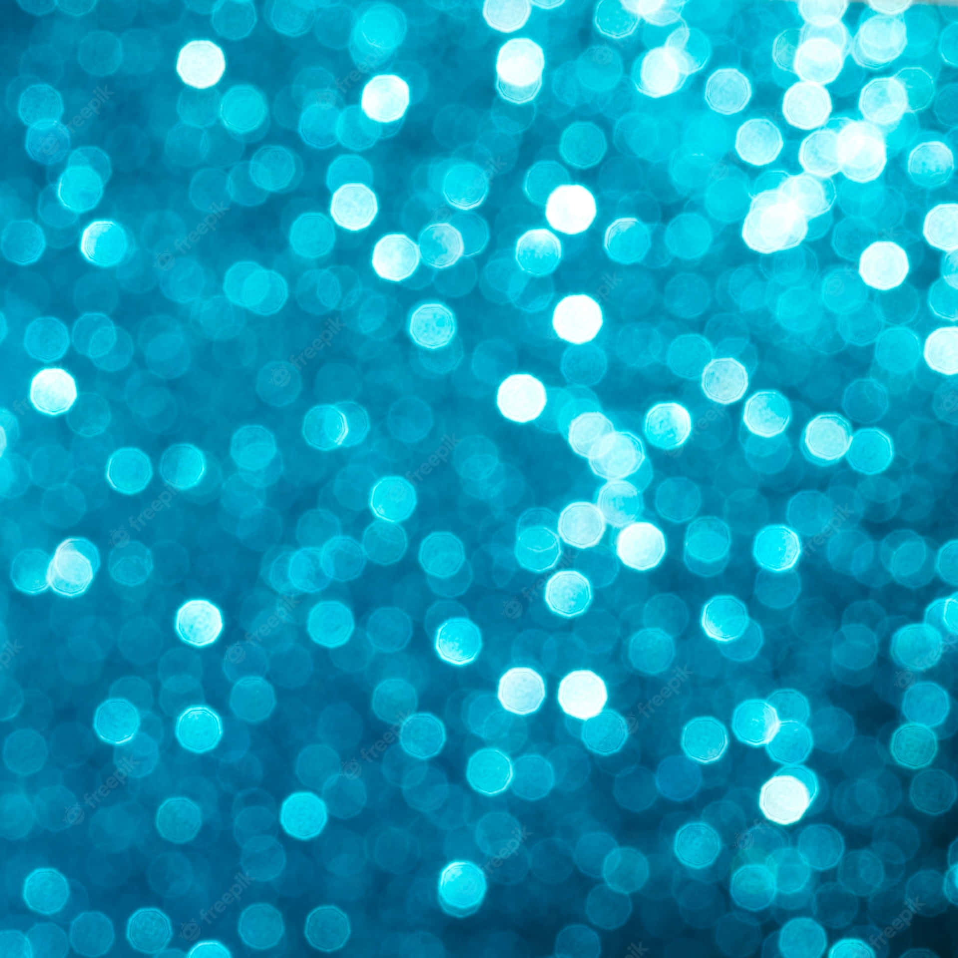 Blue And Silver Sparkles Wallpaper