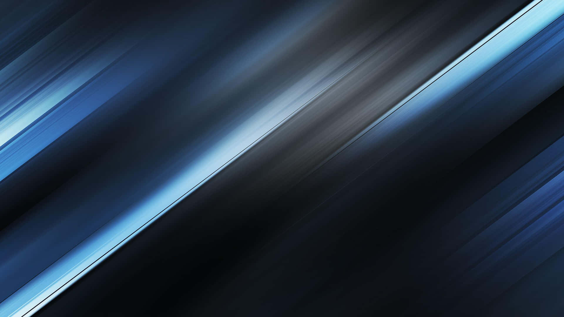 Elegant Blue and Silver Abstract Wallpaper