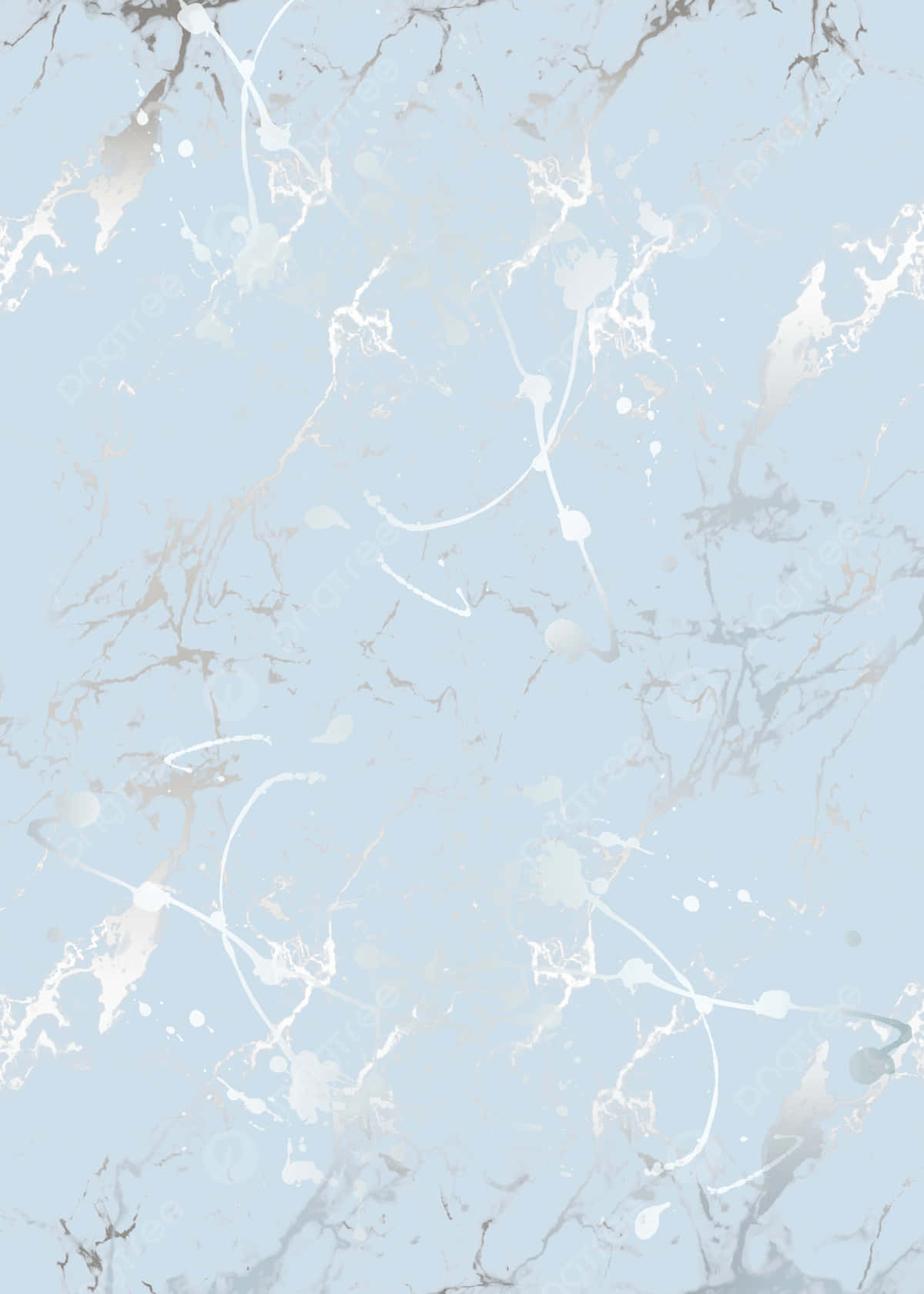 Strikingly Simple Blue and Silver Abstract Wallpaper