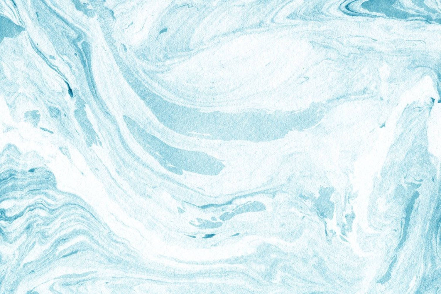 Blue And White Abstract Marble Desktop Wallpaper