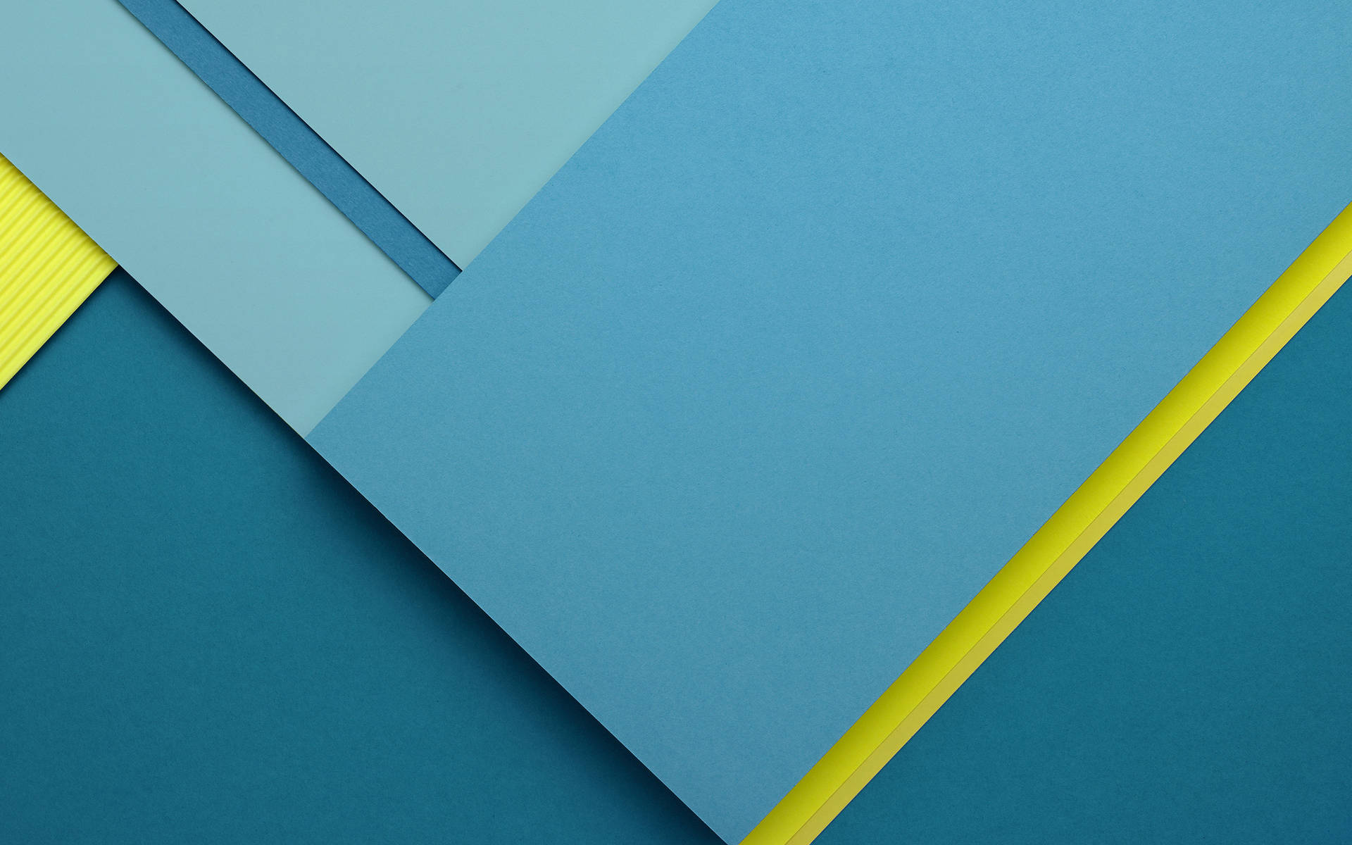 Blue And Yellow Chromebook Design Wallpaper