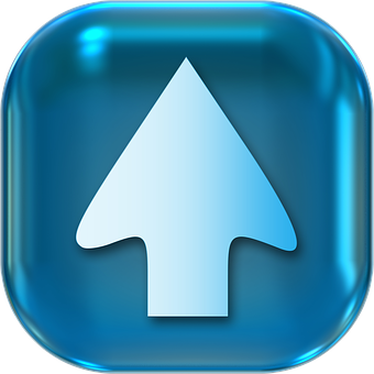 Blue Arrow Icon PNG