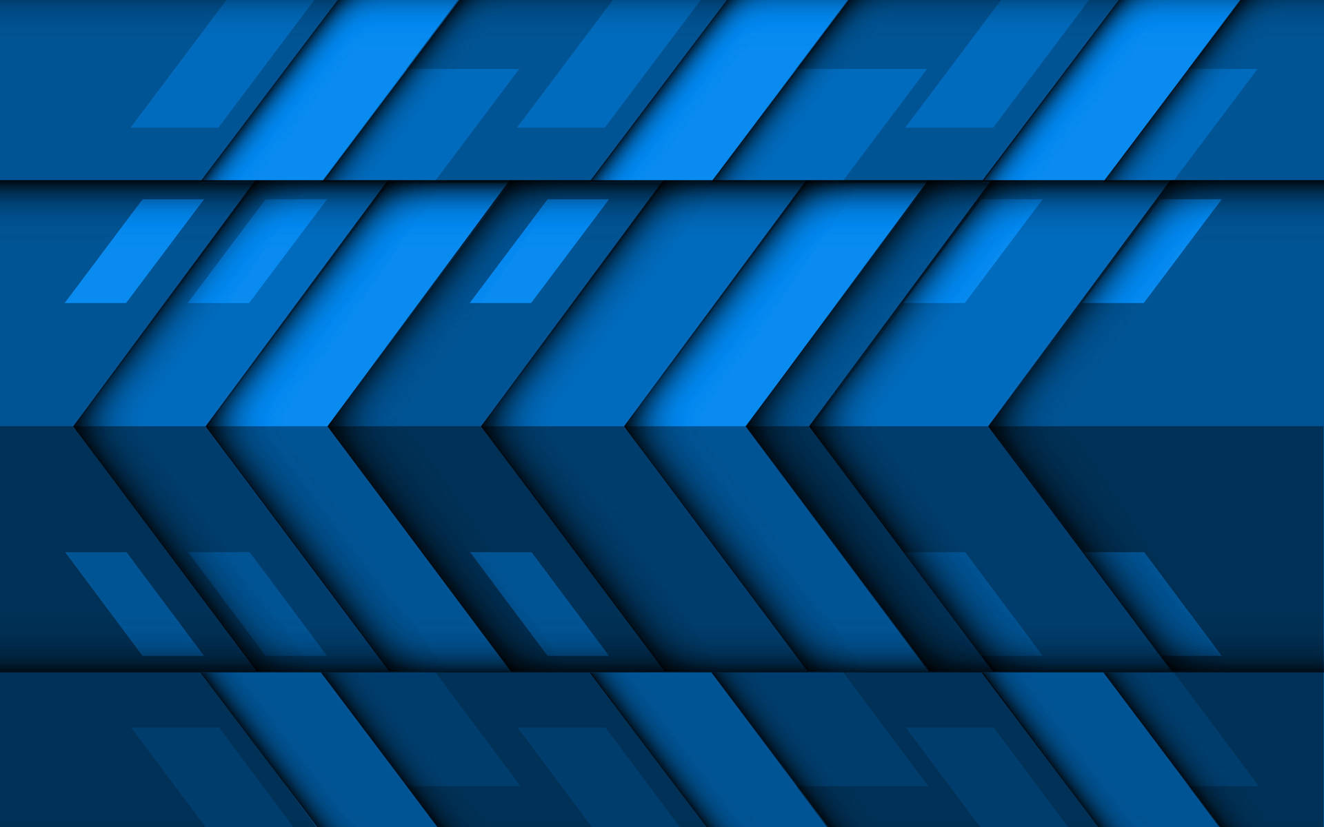 Blue Arrow Material Design Wallpaper