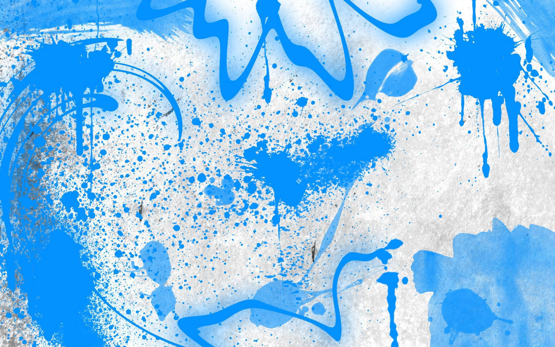 "Modern interpretation of blue color fused with classic art and unique design" Wallpaper