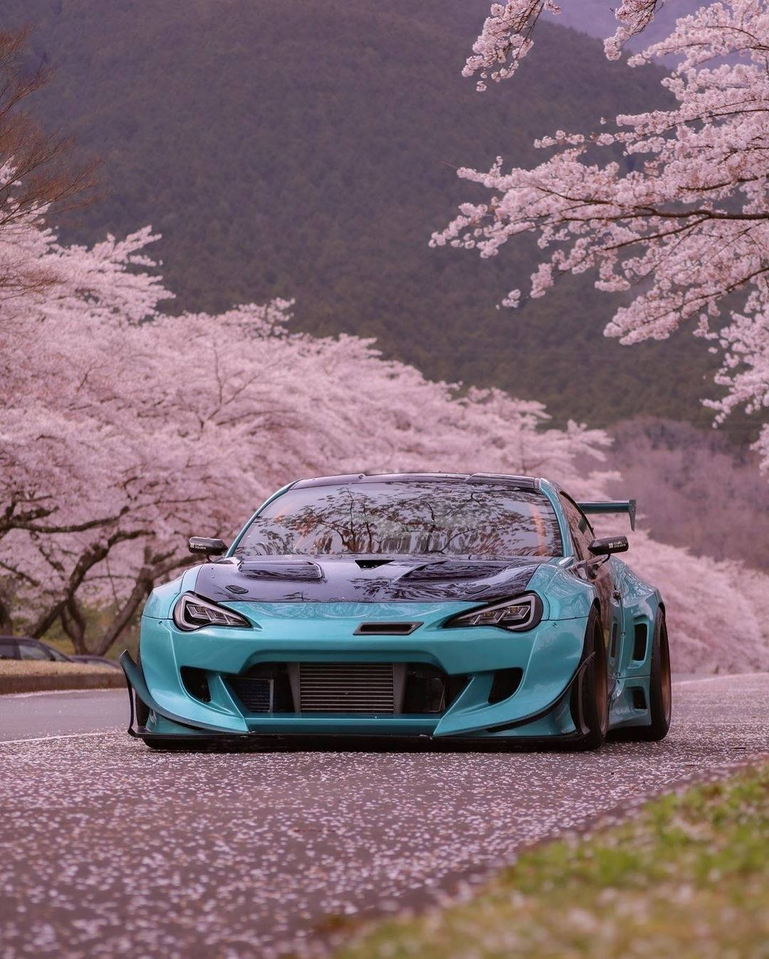 Blue Auto Racing Car