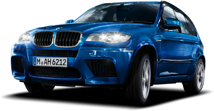 Blue B M W X5 M Sport PNG