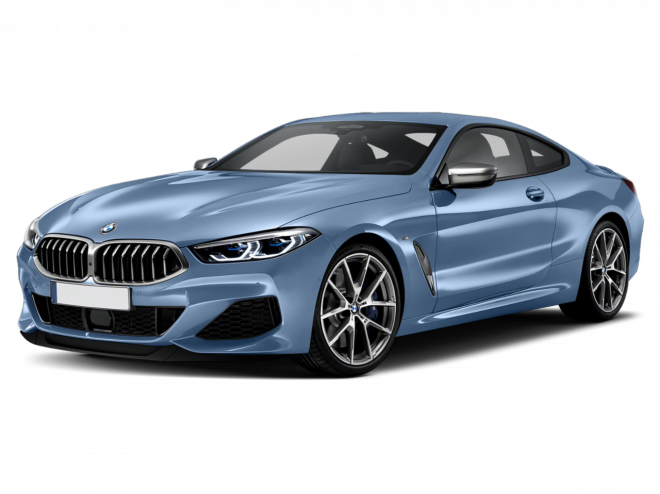 Blue B M W8 Series Coupe PNG