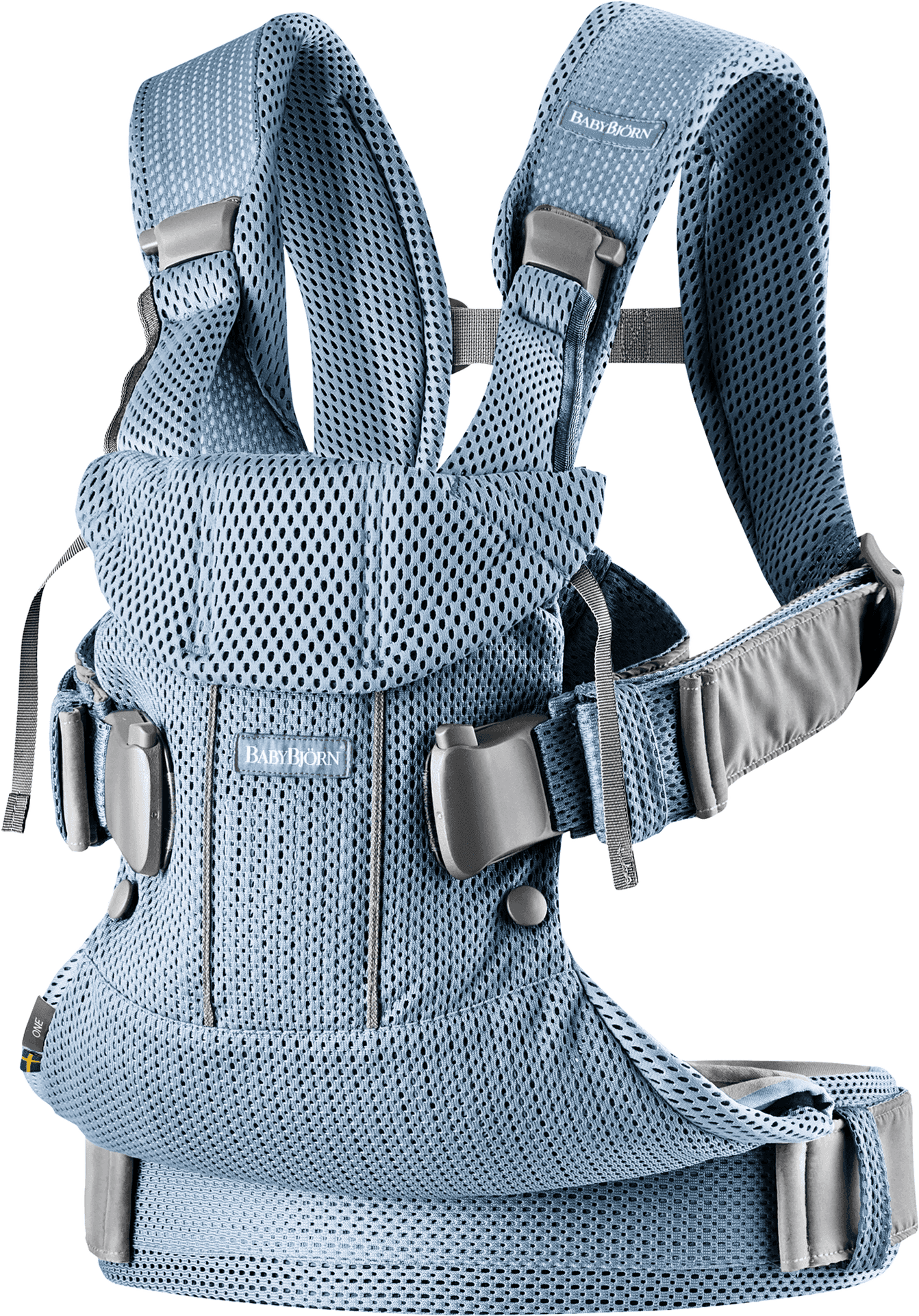 Blue Baby Carrier Product Showcase PNG