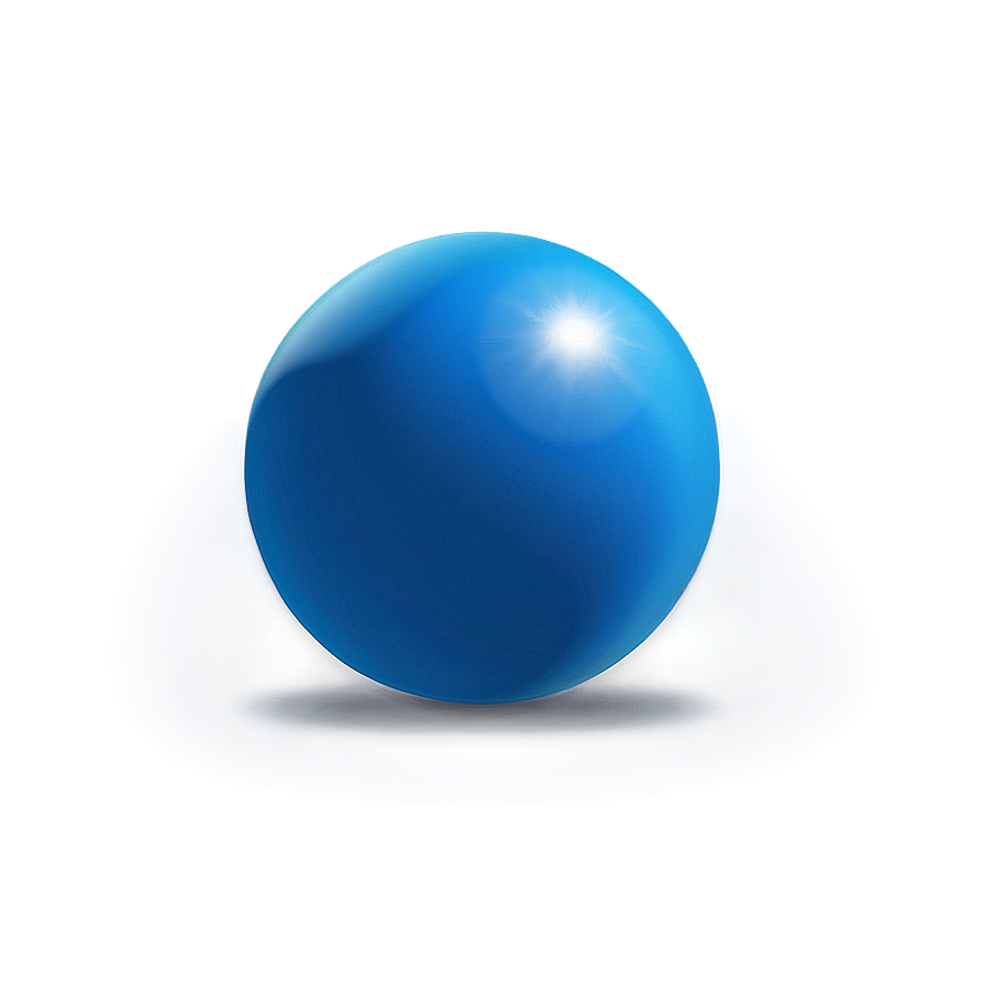 Blue Ball A PNG