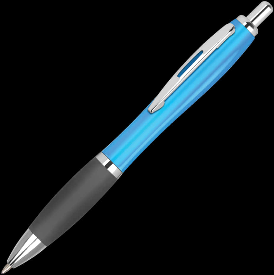 Blue Ballpoint Pen PNG