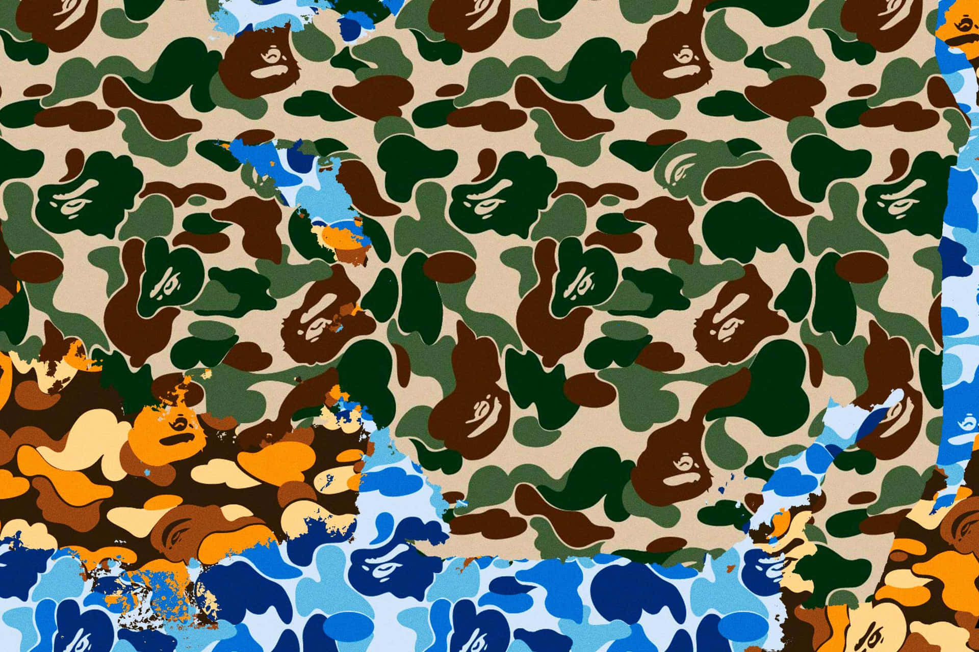 Perfect Camouflage Wallpaper